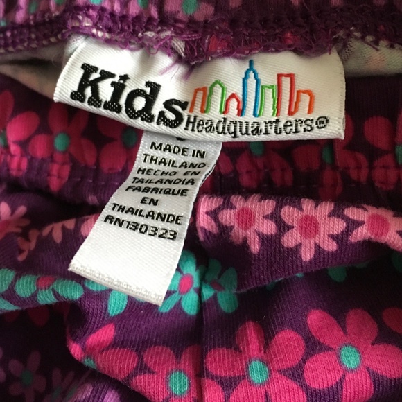 Kids Headquarters 2 Pc. Unicorn tunic&leggings set, Little Girl size 5. - Picture 7 of 8